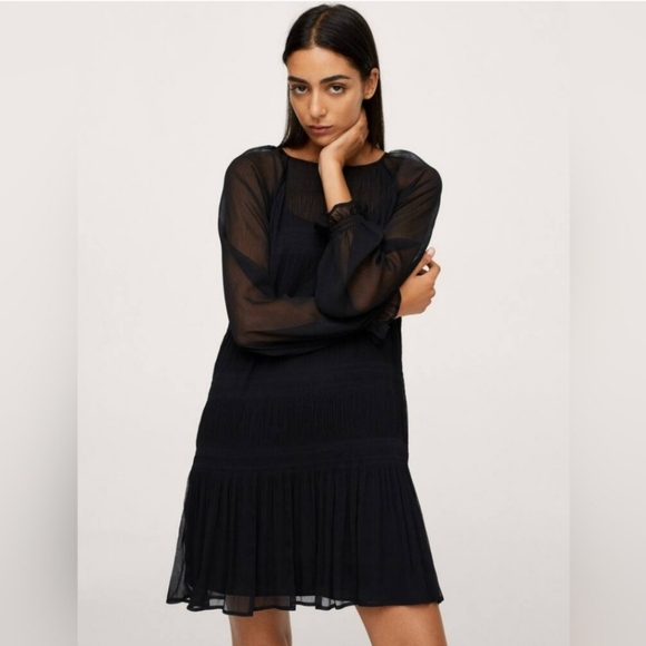 MANGO Short dress - Picture 4 of 6